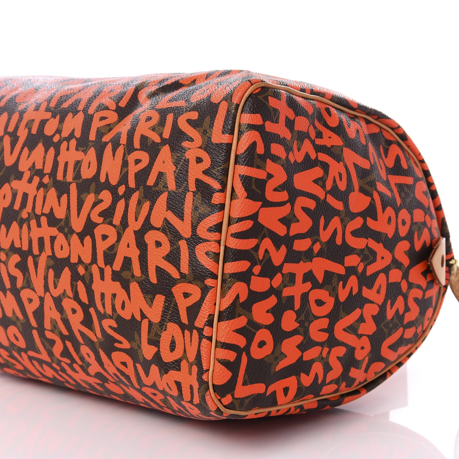 Louis Vuitton Monogram Graffiti Speedy 30 Orange 6 of 7
