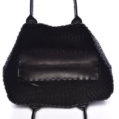 Bottega Veneta Nappa Intrecciato Medium Cabat Black 5 of 12