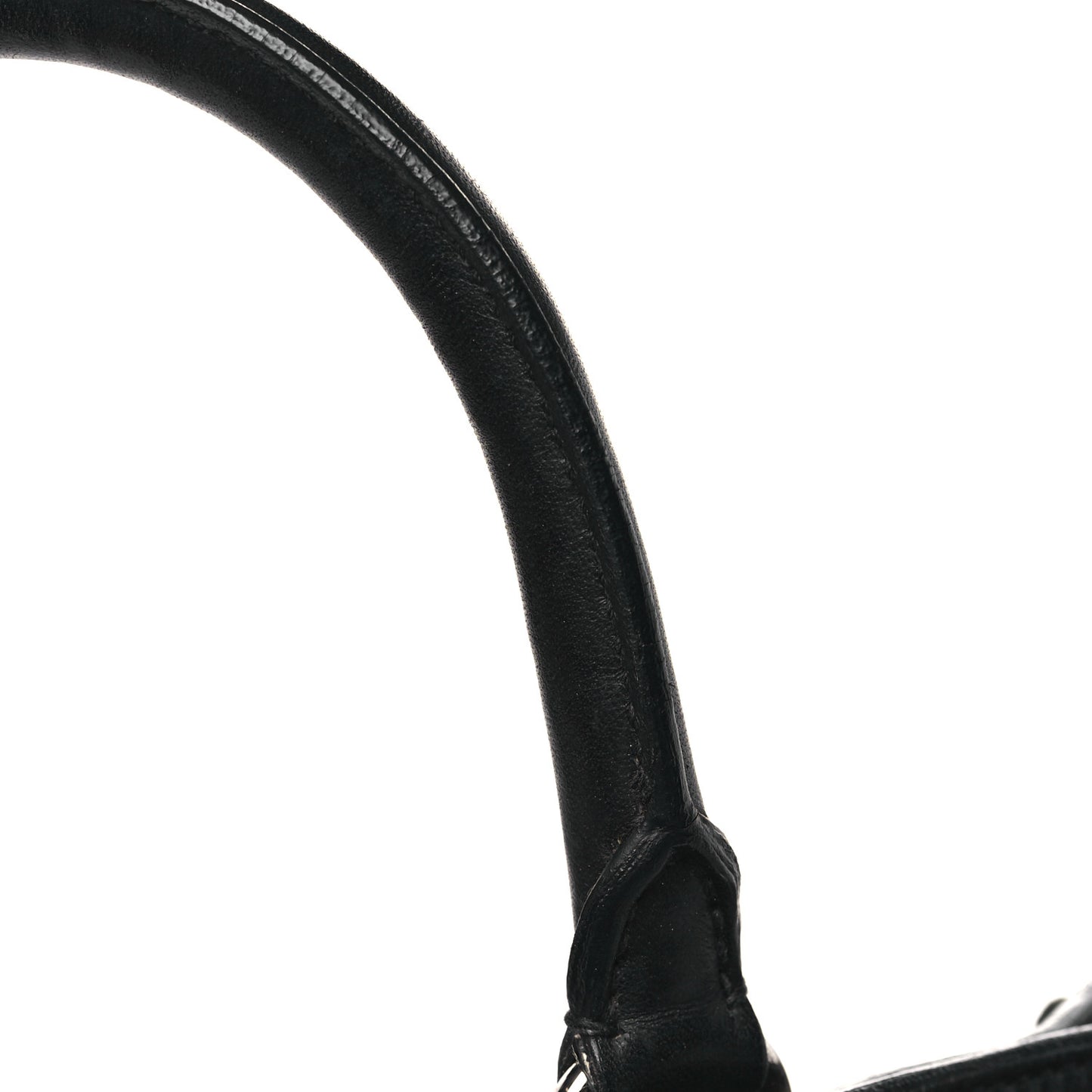 Nappa Fringe Tote Black