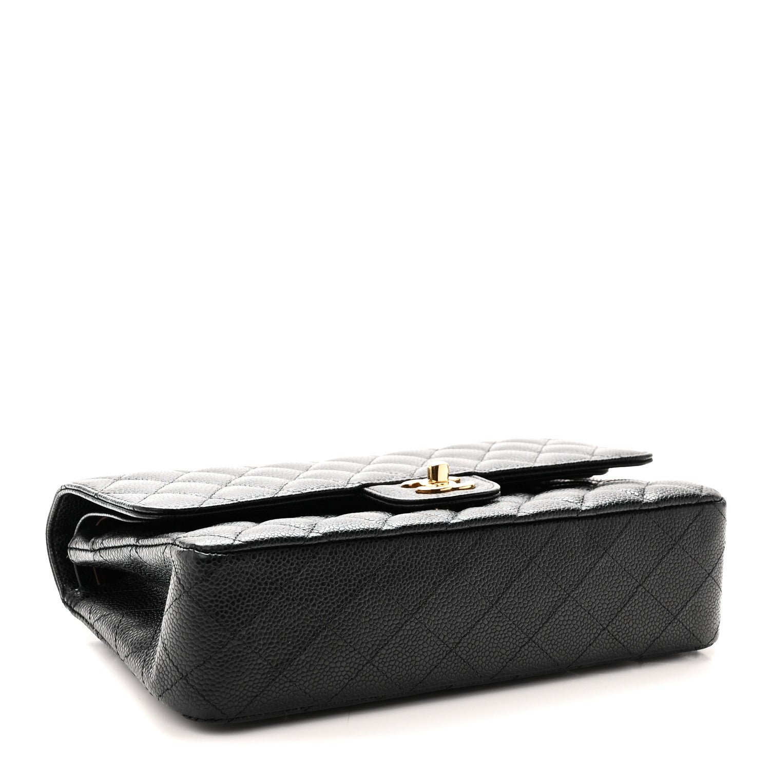 Chanel Caviar Quilted Medium Double Flap Black 4 of 10