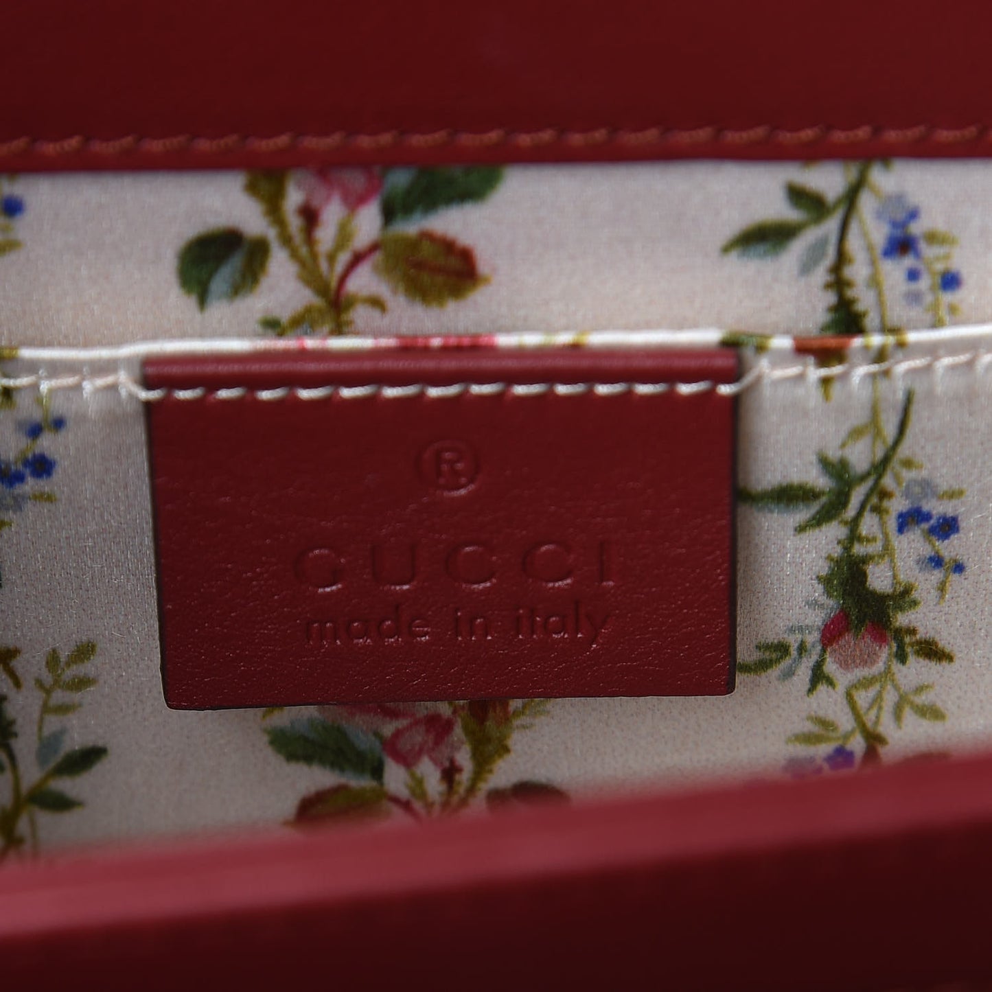 Calfskin Lisse Cornice Crystal Mini Thiara Top Handle Bag Cerise Red Gold Multicolor