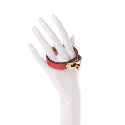Hermes Swift Kelly Double Tour Bracelet M Rouge Tomate 2 of 6