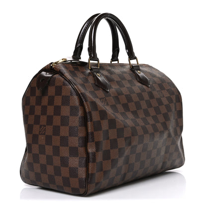 Louis Vuitton Damier Ebene Speedy 30 3 of 10