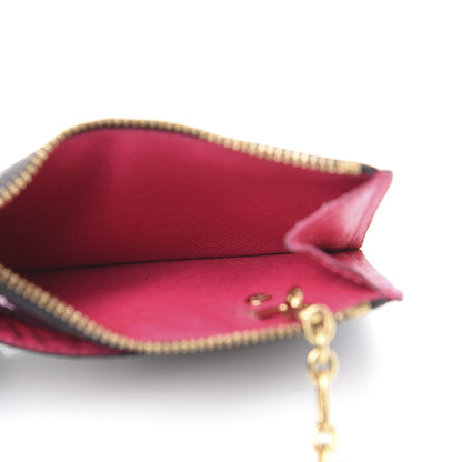 Louis Vuitton Monogram Multicolor Key Pouch Black Grenade 4 of 6