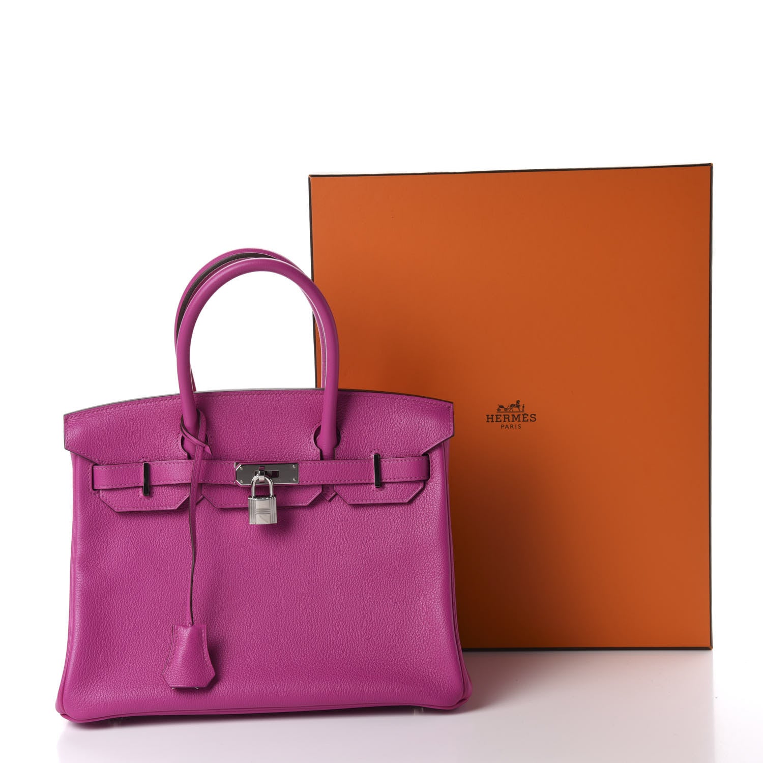 Hermes Taurillon Novillo Birkin 30 Magnolia 11 of 11