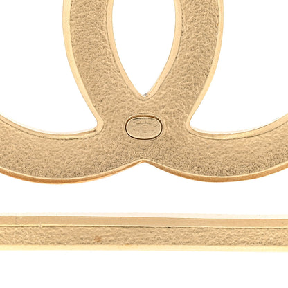 Chanel Crystal CC Brooch Gold 4 of 6