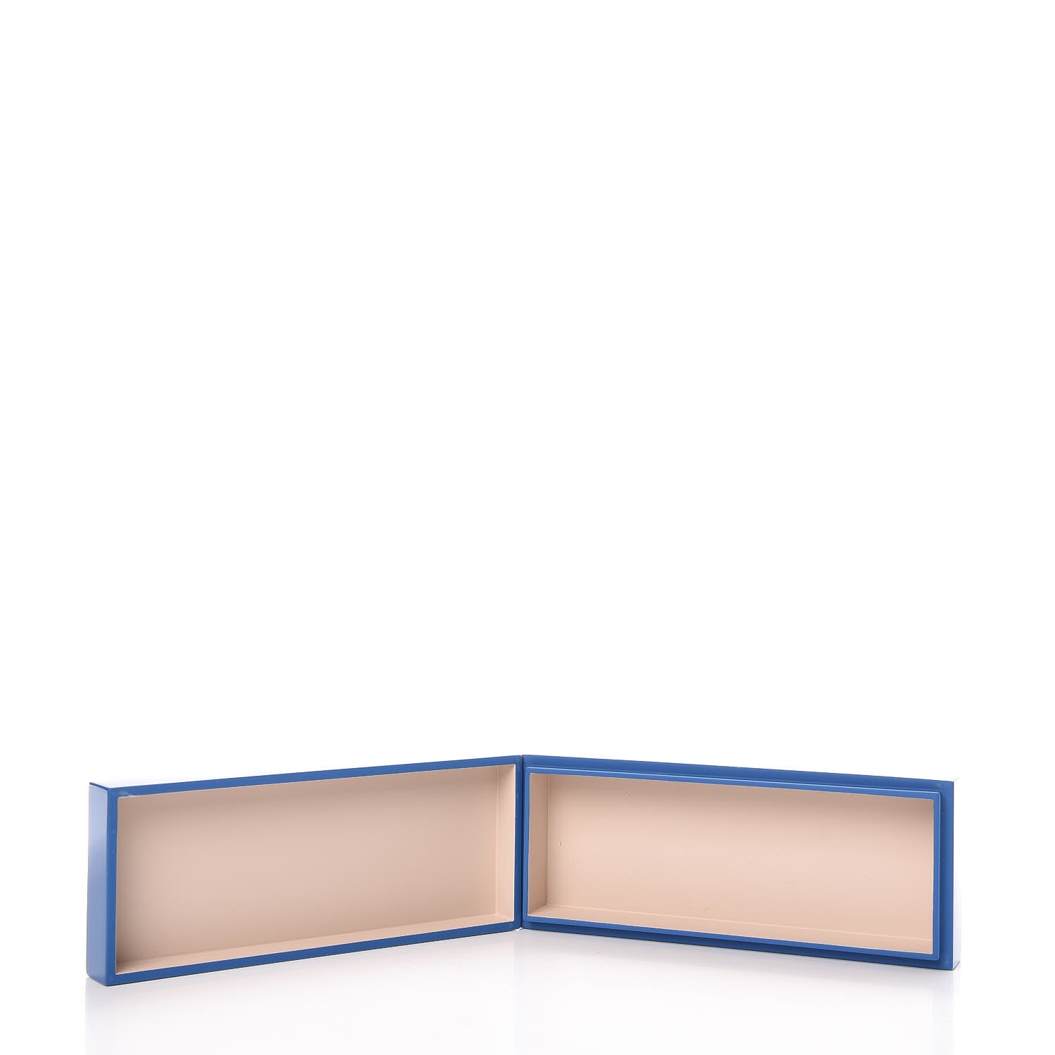 Hermes Lacquer Cavalcolor Small Square Box Bleu Indigo 5 of 7