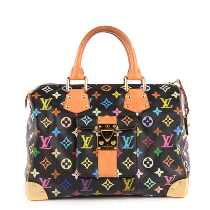 Louis Vuitton Monogram Multicolor Speedy 30 Black 1 of 7