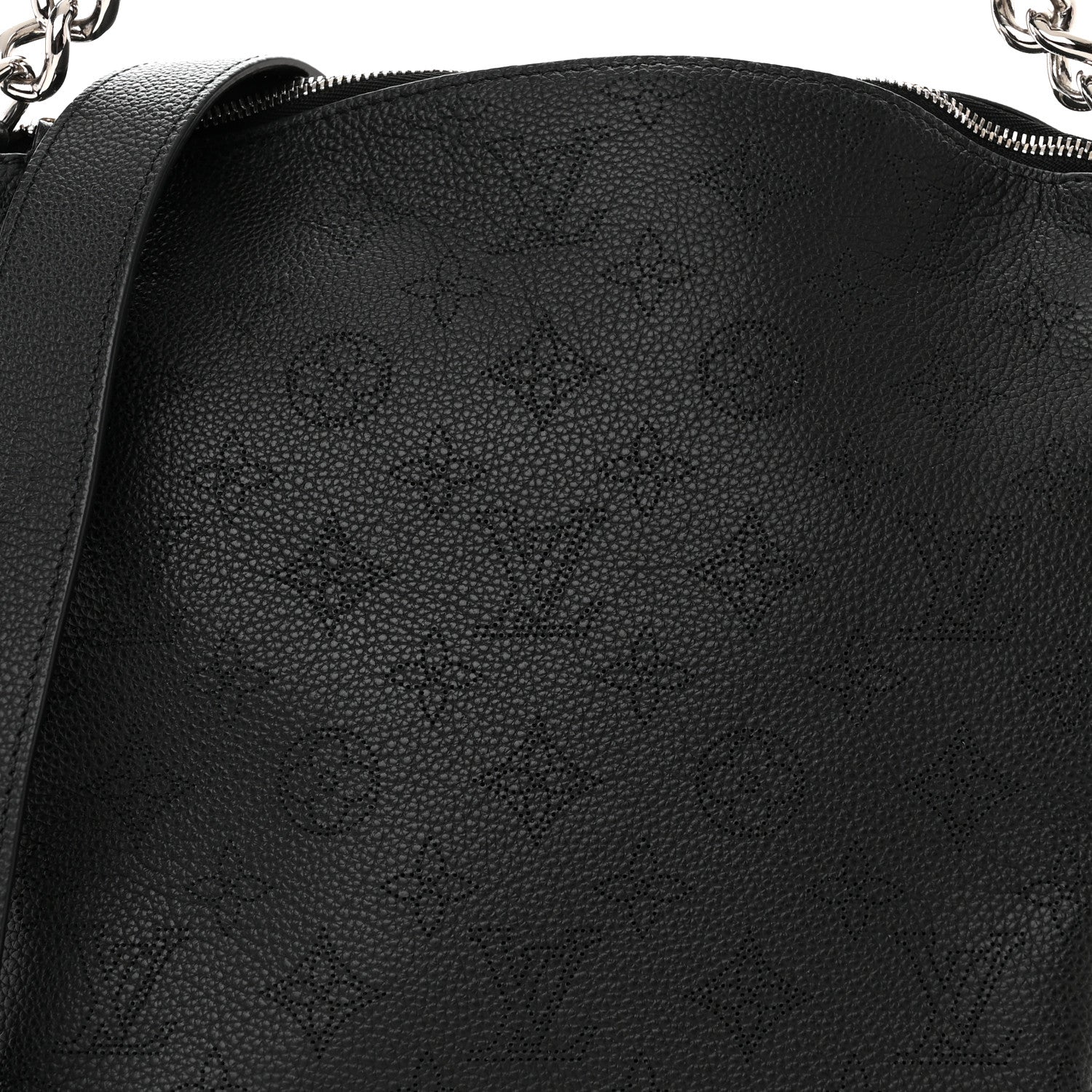 Louis Vuitton Mahina Babylone Chain BB Black 8 of 11