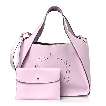 Stella McCartney Eco Alter Nappa East West Perforated Tote Lilac 1 of 9