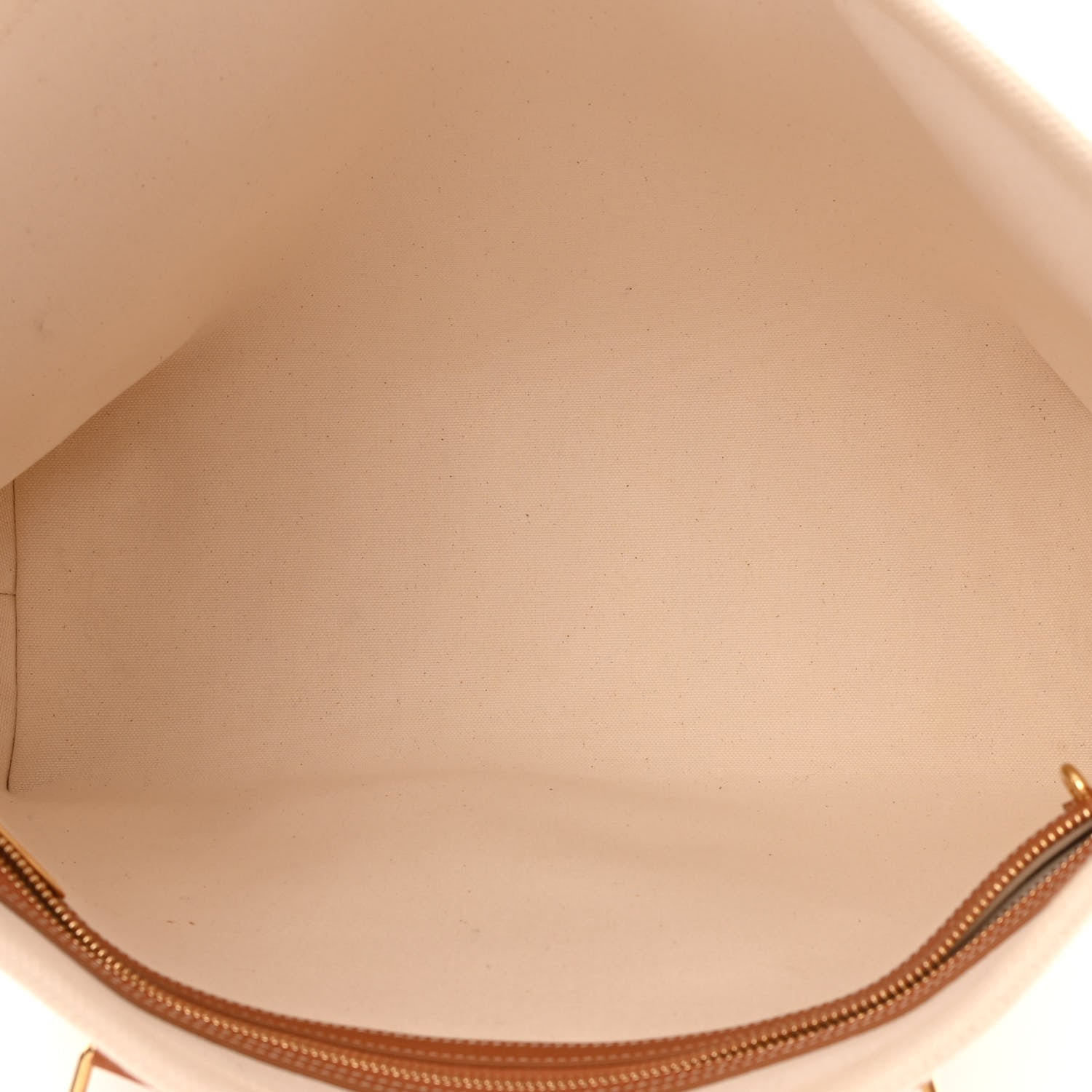 Celine Canvas Calfskin Horizontal Cabas Natural Tan 5 of 19