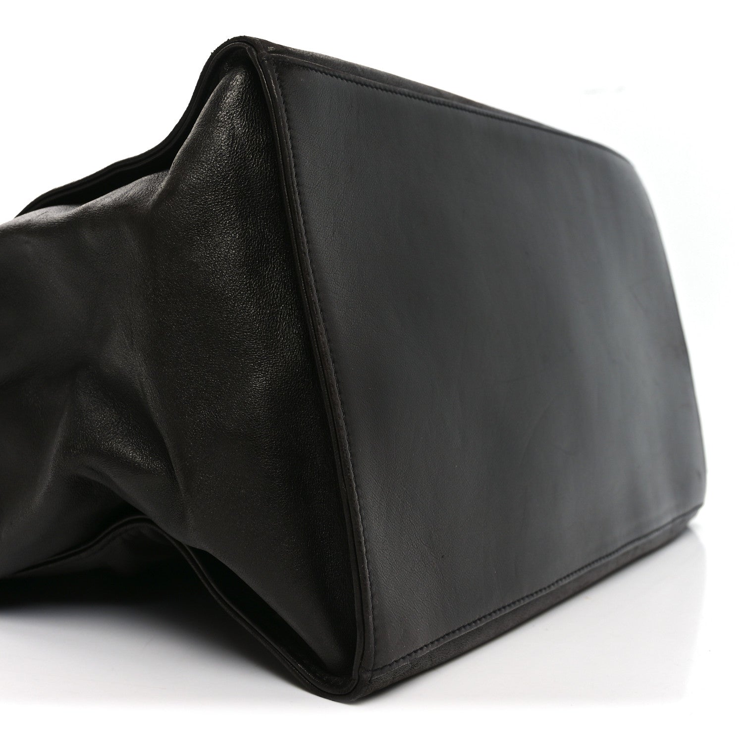 Chanel Lambskin CC Shoulder Bag Black 9 of 10