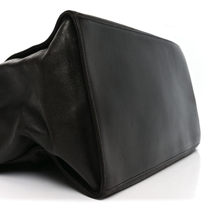 Chanel Lambskin CC Shoulder Bag Black 9 of 10