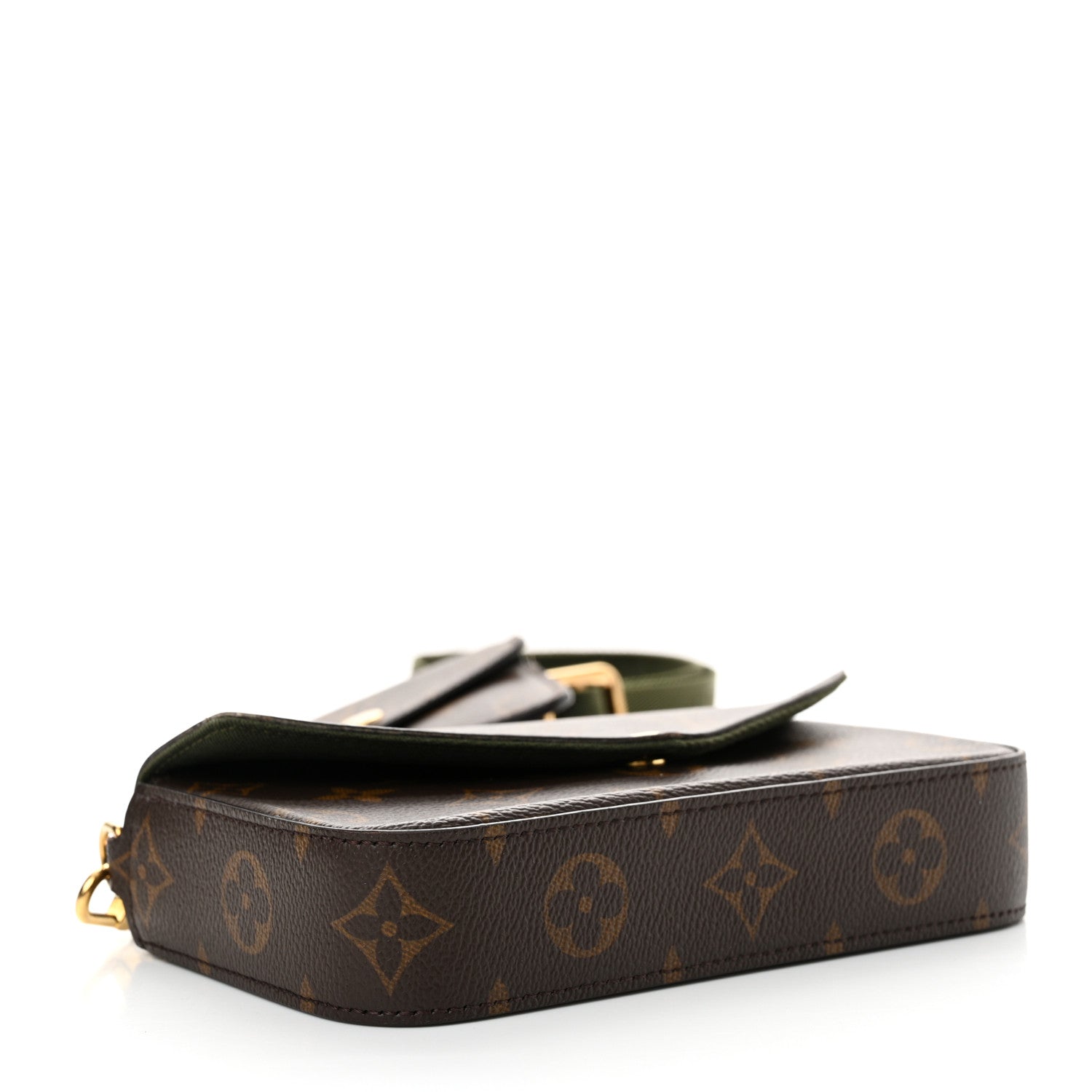 Louis Vuitton Monogram Felicie Strap & Go Kaki 3 of 11