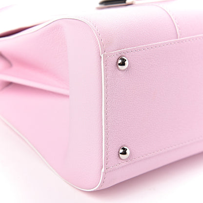 Delvaux Grained Calfskin Mini Brillant Satchel Nakuru 9 of 10