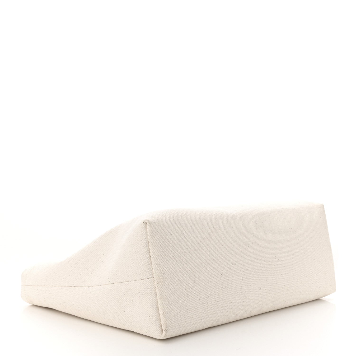 Celine Canvas Calfskin Horizontal Cabas Natural Tan 4 of 11