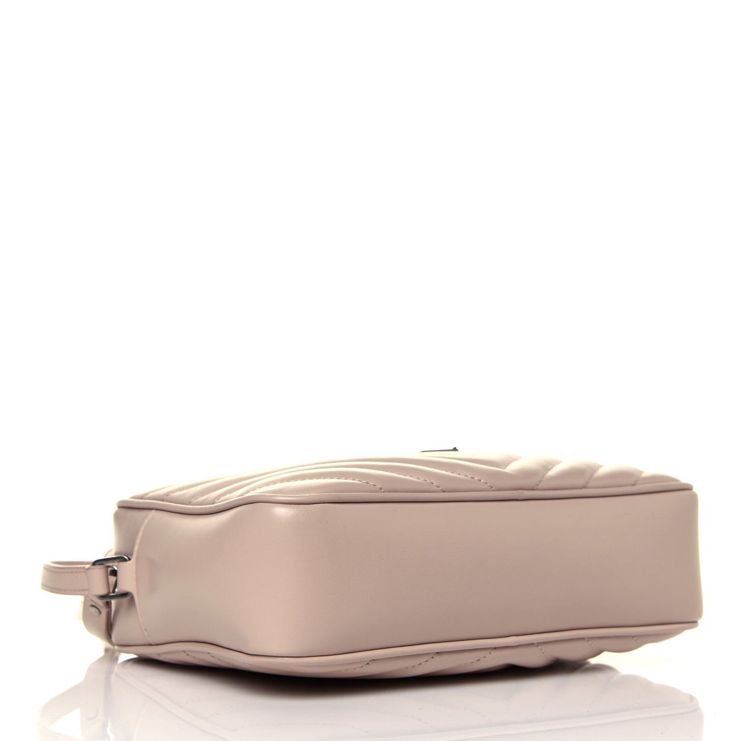 Calfskin Matelasse Monogram Lou Camera Bag Nude Powder