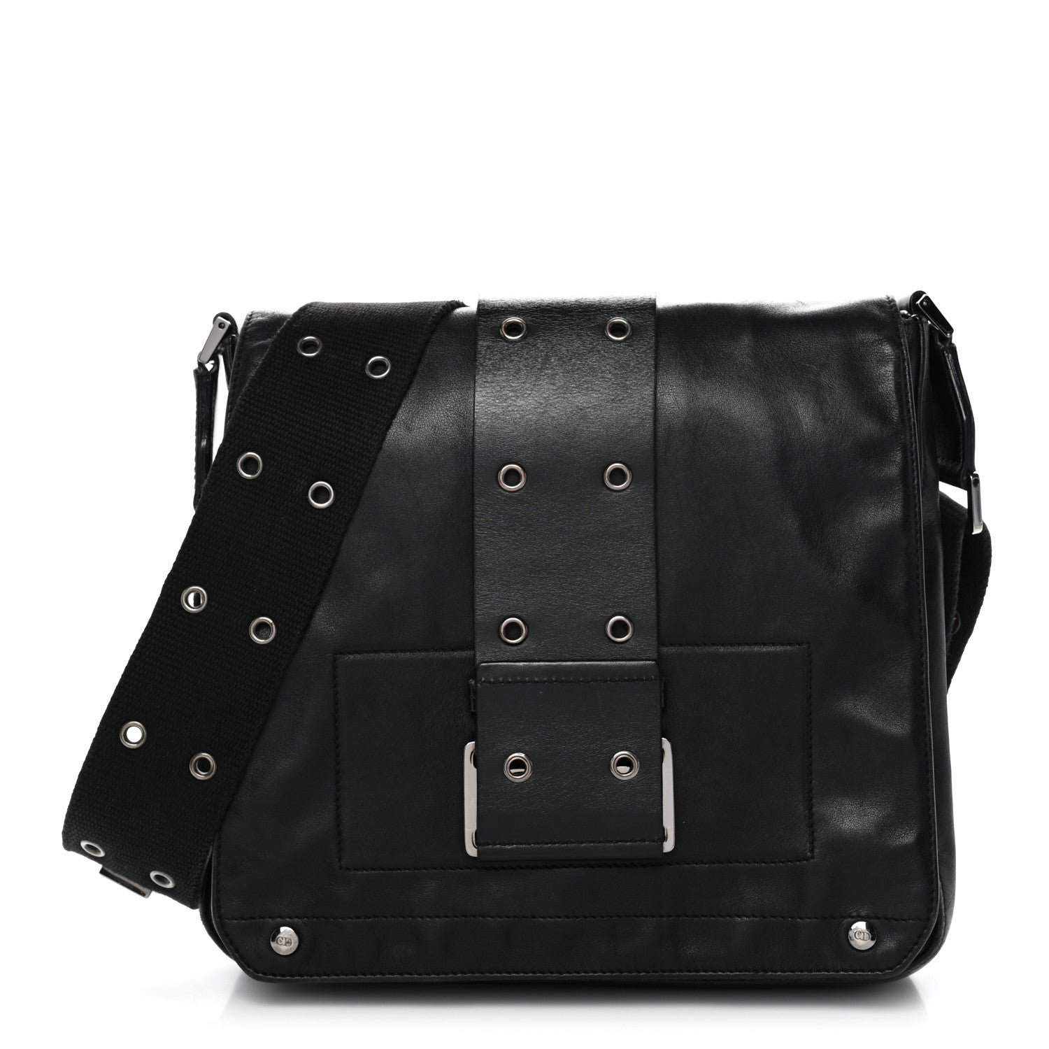 Christian Dior Calfskin Street Chic Messenger Black 1 of 11