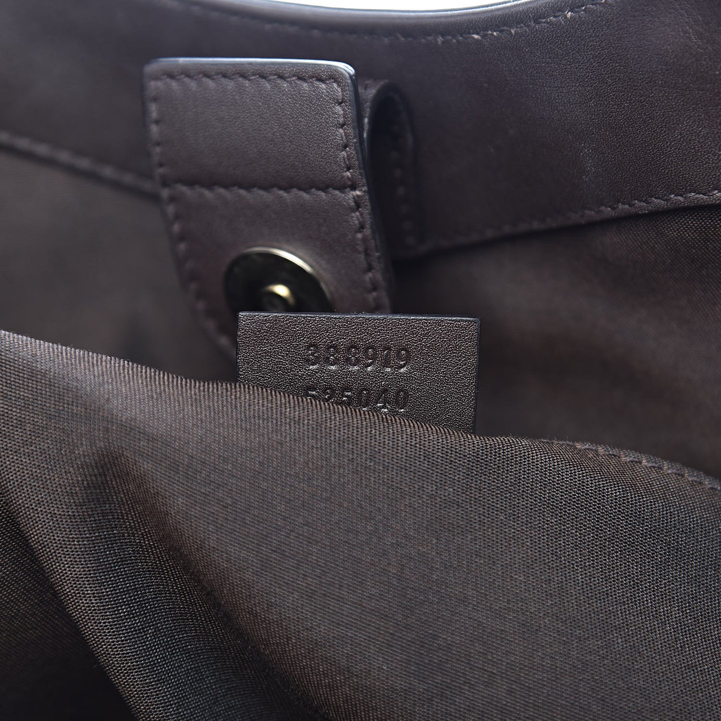 Monogram Shoulder Bag Dark Brown
