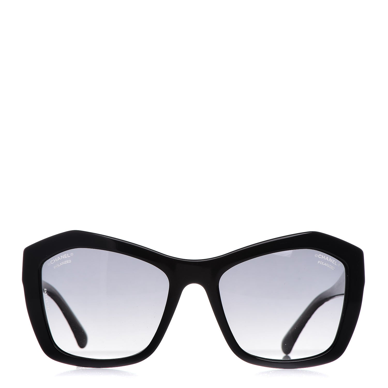 Chanel Lace Effect Sunglasses 5296 Black 2 of 9