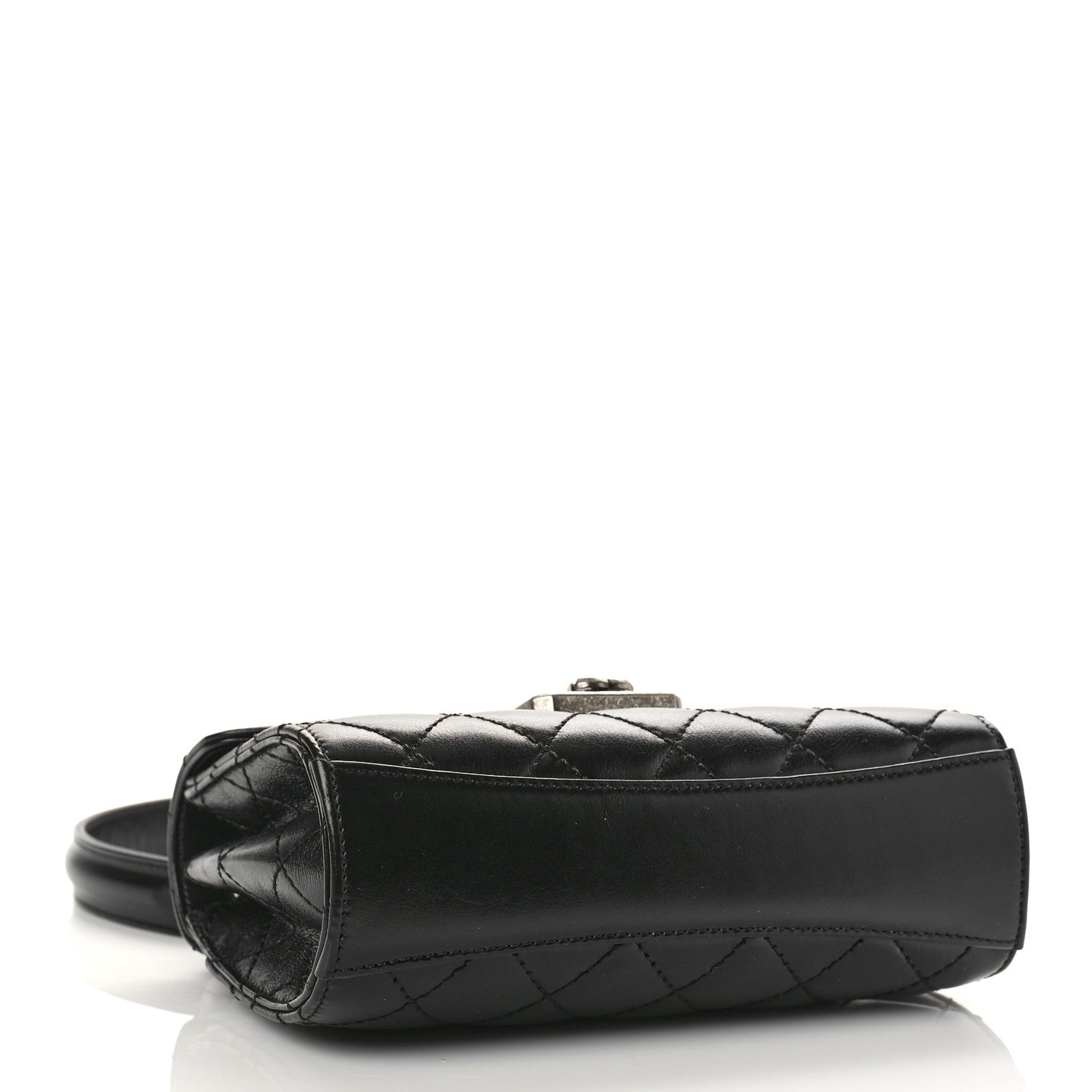 Chanel Aged Calfskin Quilted Mad About Quilting Mini Flap Black 4 of 9