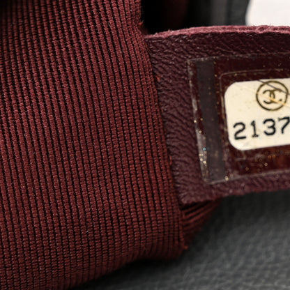 Chanel Calfskin Double Stitch Medium Boy Flap Grey 7 of 13