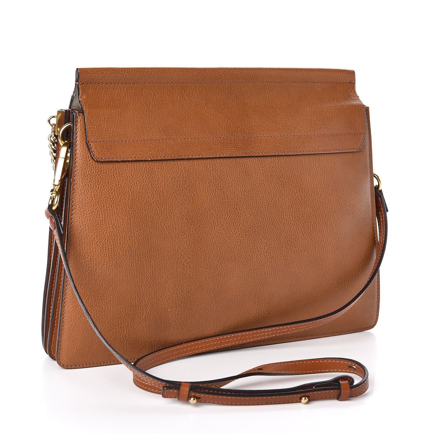 Chloe Goatskin Medium Faye Shoulder Bag Caramel 3 of 15