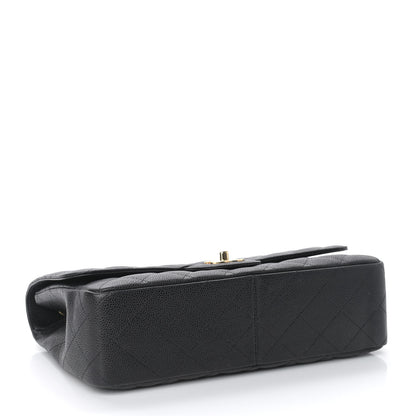 Chanel Caviar Quilted Jumbo Single Flap Black 4 of 9