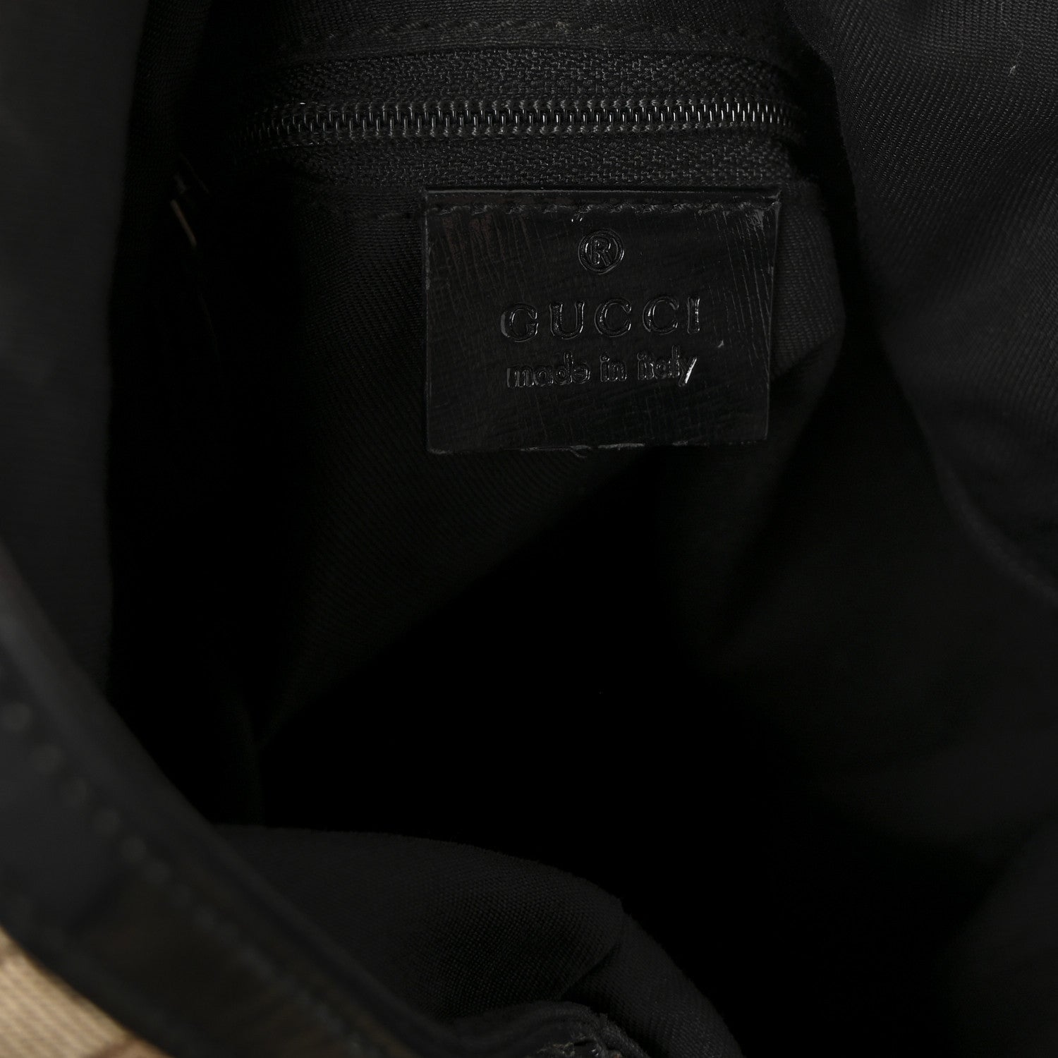 Gucci Monogram Large Full Moon Tote  Black 6 of 10