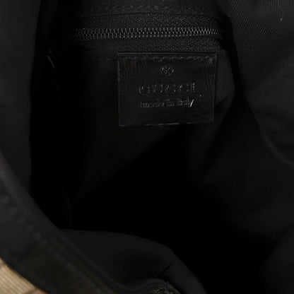 Gucci Monogram Large Full Moon Tote  Black 6 of 10