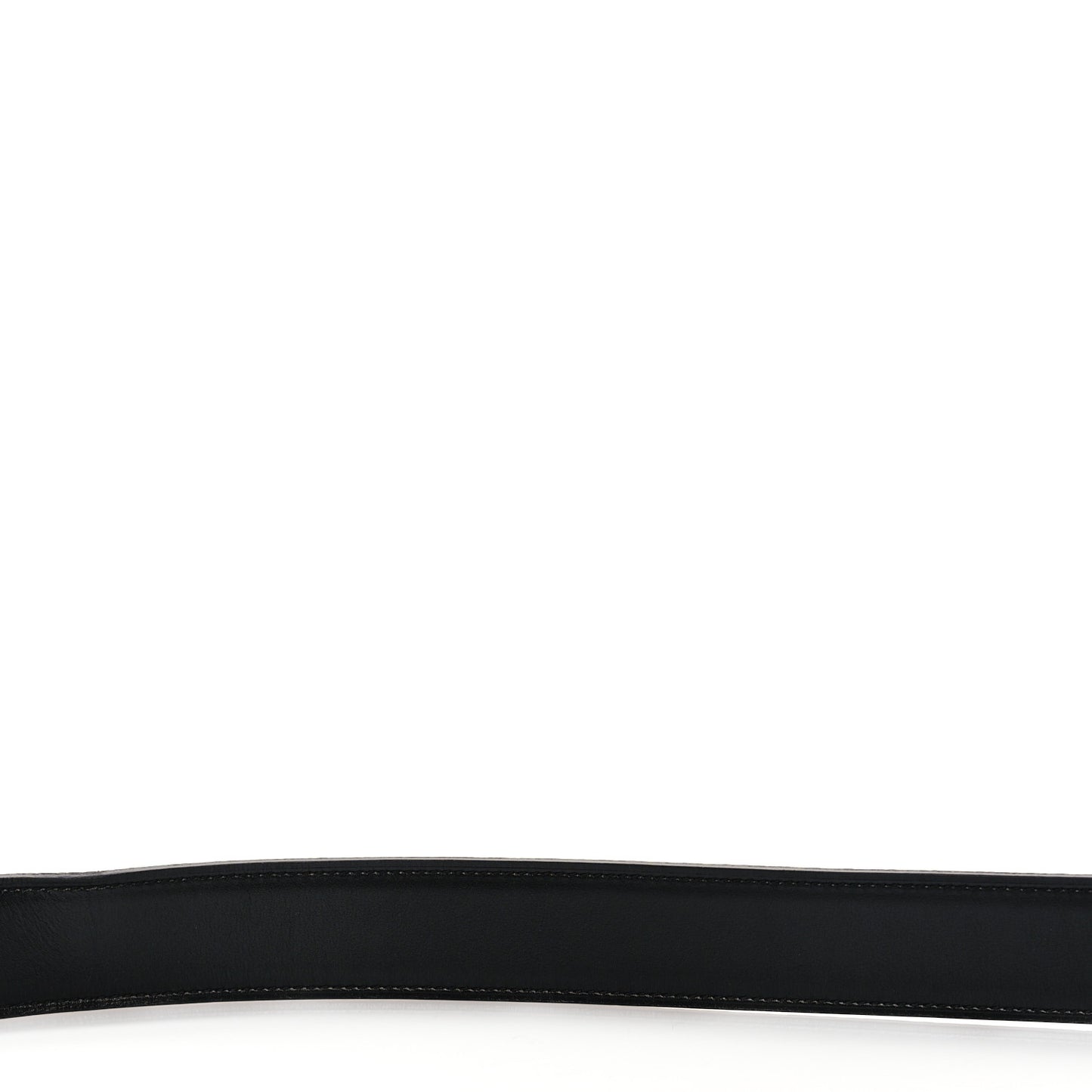 135 Togo 32mm Guilloche H Belt 90 Black Etain