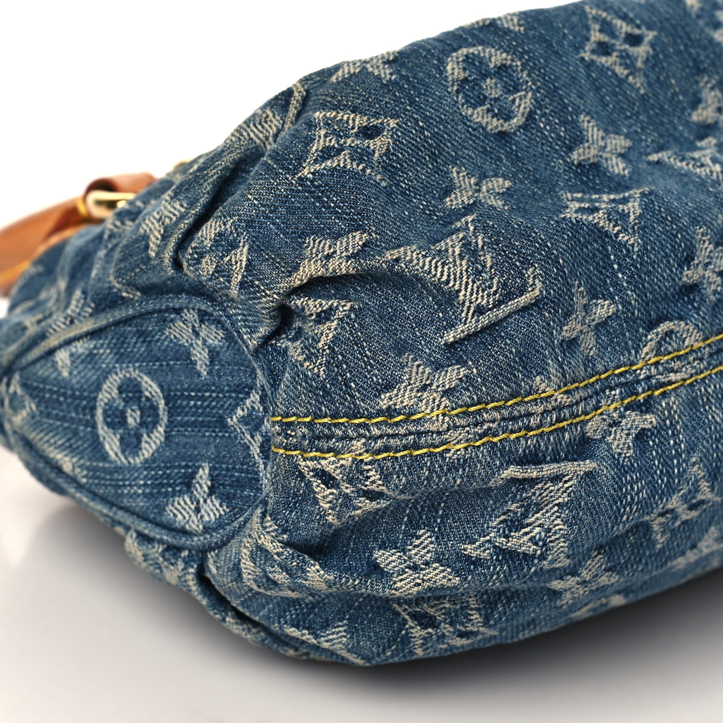 Monogram Denim Pleaty Blue