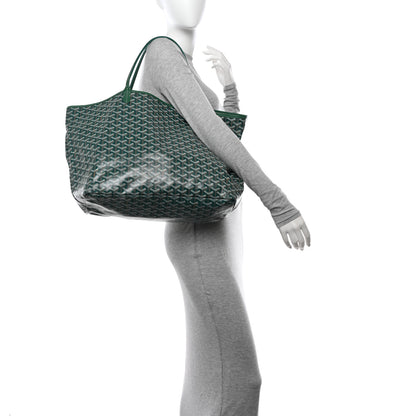 Goyard Goyardine Saint Louis GM Green 2 of 12
