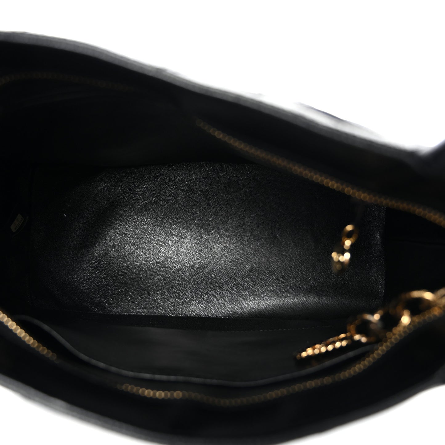 Caviar Quilted Medallion Tote Black