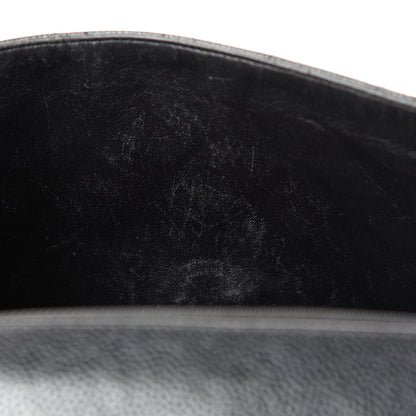 Chanel Caviar Quilted Jumbo Single Flap Black 10 of 13