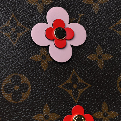 Louis Vuitton Monogram Blooming Flowers Double Zip Pochette 5 of 5