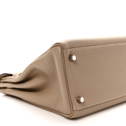 Hermes Togo Kelly Retourne 32 Gris Tourterelle 8 of 9