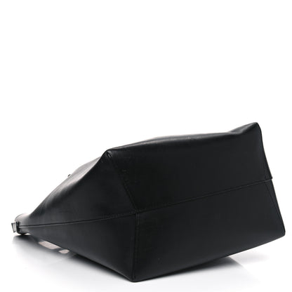 Mansur Gavriel Vegetable Tanned Calfskin Bucket Bag Black Ballerina 3 of 11