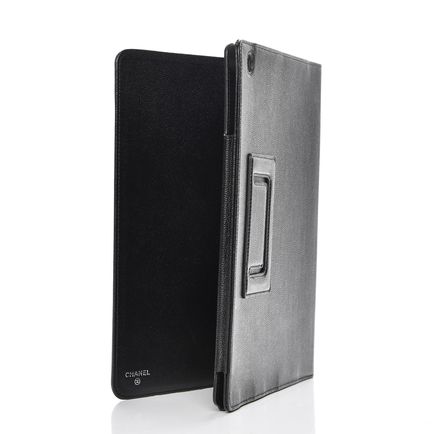 Chanel Caviar Sevruga iPad Case Black 3 of 7