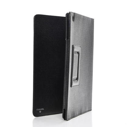Chanel Caviar Sevruga iPad Case Black 3 of 7