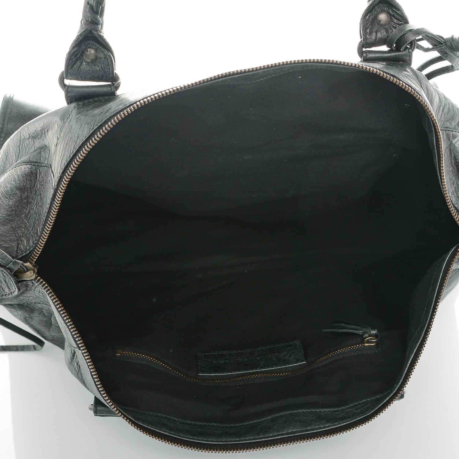 Balenciaga Agneau Classic Hardware Work Anthracite 7 of 10