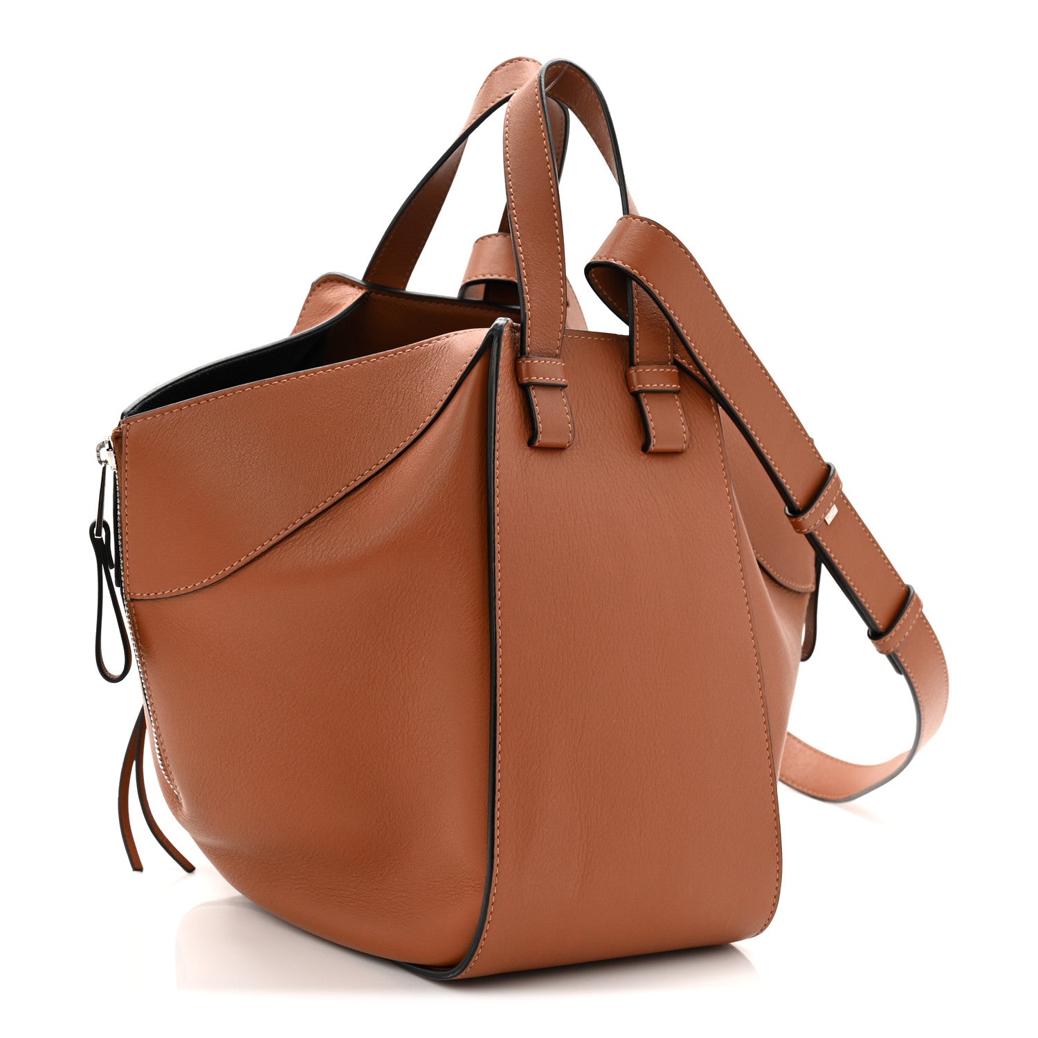Loewe Calfskin Small Hammock Shoulder Bag Tan 4 of 19
