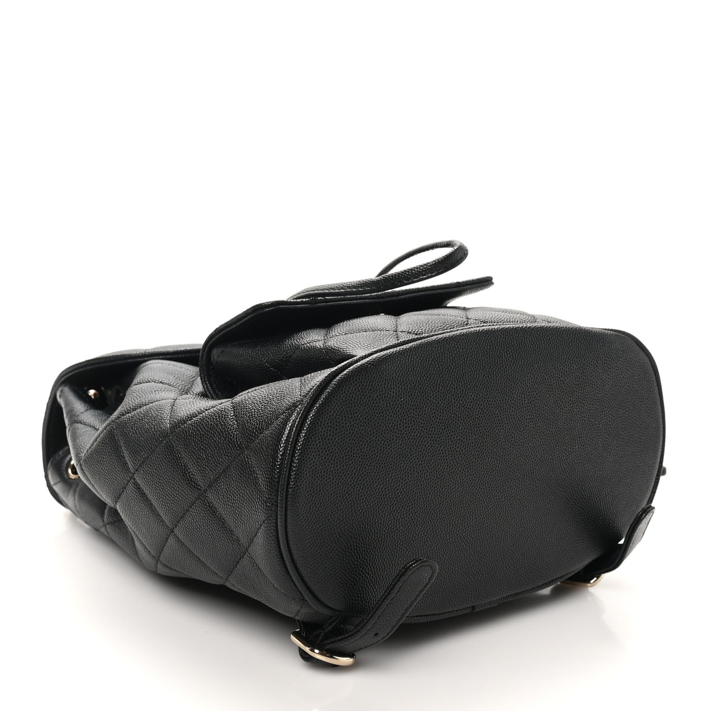 Caviar Quilted Backpack Bag Black