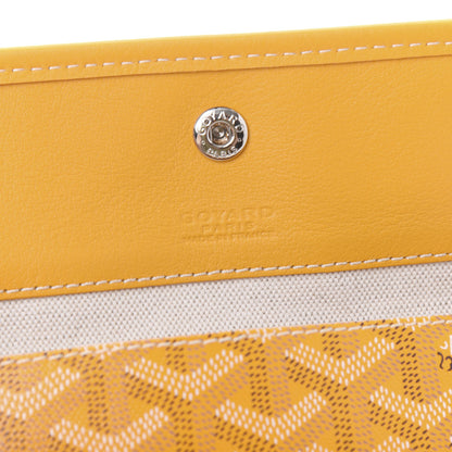 Goyard Goyardine Pouch Yellow 8 of 9
