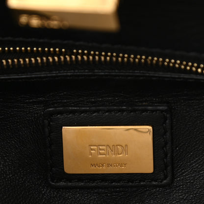 Fendi Nappa Mini Peekaboo Iconic Satchel Black 7 of 14