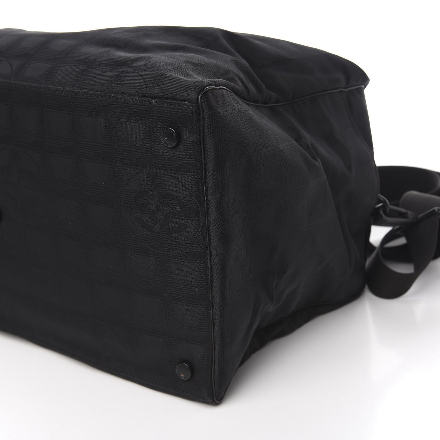 Nylon Travel Duffle Black