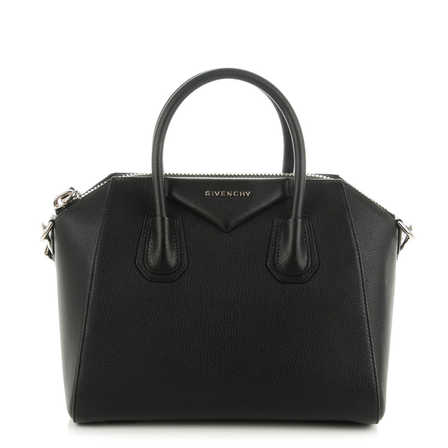 Sugar Goatskin Small Antigona Black