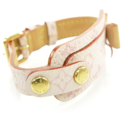 Louis Vuitton Monogram Cherry Blossom Address Wish Bracelet Pink 3 of 6