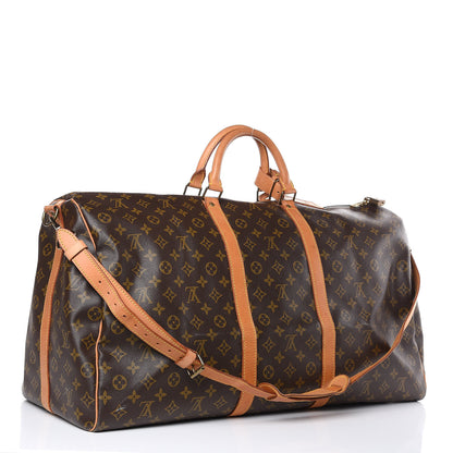 Louis Vuitton Monogram Keepall Bandouliere 60 3 of 21