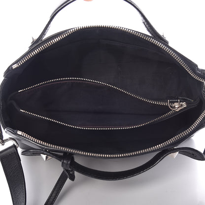 Fendi Vitello Dolce Marmol Medium By The Way Boston Bag Black 5 of 12